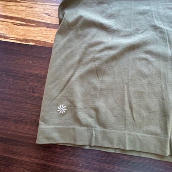 Athleta Olive Green Muscle Tee - Picture 8 of 8